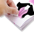 Tvoip 100Pcs Nail Forms Extension Tips Guide for French DIY Tool, Fish Acrylic UV Gel Nail Art Tools (Pink)