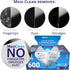 Maxi Clean 600 Glasses Wipes Lens Cleaner - Lens Wipes for Eyeglasses - Pre-moistened Individually Wrapped Wipes
