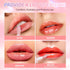 LANGMANNI Moisturizing Lip Oil, No-Sticky Lip Gloss Lip Balm, Fruit Flavored Lip Oil for Dry Lips (Strawberry)