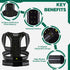 Back Brace Posture Corrector for Women and Men, Adjustable Full Back Support, Muscle Memory Support Straightener, Pain