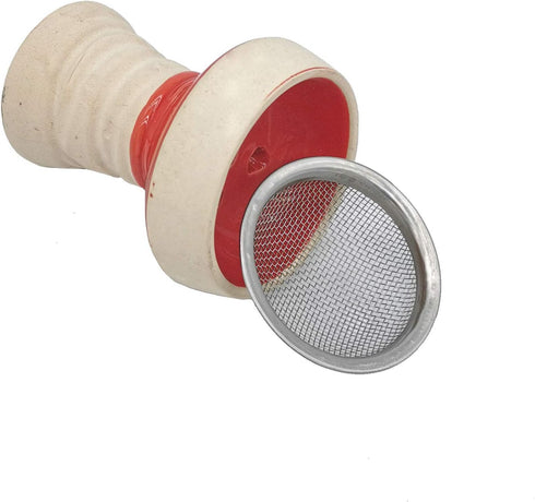 Stainless Steel Hookah Bowl Screen, Metal Heat Management System, 2pcs Silver Screen (No Bowls Included)