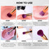 Makartt Makeup Brush Cleaner, Deep Cleaning Solution for Brushes, Sponges, Hypoallergenic, 2.02 fl oz