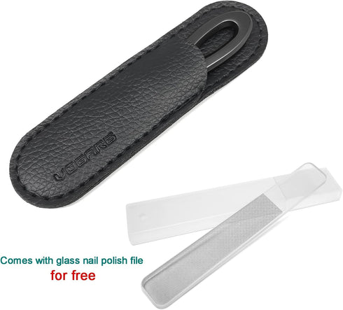 Toenail File for Thick Toenails, 3.6 Inch Double Sided Nail Files, 180 Grit Emery Boards, 1 PACK-BF01