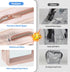PACKISM TSA Approved Toiletry Bag, 3 Pack Upgrade Color-Edged Clear Makeup Bag for Traveling, Fits Various Storage Needs