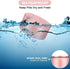 Portable Waterproof Pill Box, Single Metal Pill Container for Pocket Purse, Aluminium Alloy Daily Medicine Organizer,