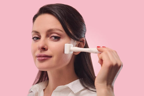 Derma Stamp - Skincare Tool for Face, Hair & Beard
