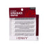 iEnvy KISS Ultra Black Individual Lashes - Ultimate Volume, 70 Long False Lashes