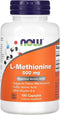 NOW Foods L-Methionine 500 mg - 100 Caps