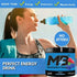 Morning Buzz Energy Drink Powder, Sugar-Free Energy Boost Drink Mix with Antioxidants, Blue Raspberry, 30 Servings, 8