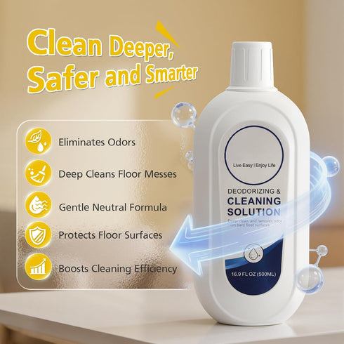 VILLAPOOL 2 Pack S3 S5 S6 S7 S9 Floor Cleaning Solution for Tineco and Robot Vacuums with Mopping, Deep Cleans Multiple