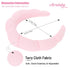 Pink Spa Headband for Washing Face Puffy Sponge Headbands Skincare Headbands for Women Girls Terry Cloth Headband for Washing Face Skincare Makeup Removal Shower Hair Accessories (Pink)