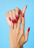 ohora Semi Cured Gel Nail Strips (N Addict) - Salon-Quality, Long Lasting, Easy to Apply & Remove, Includes Prep Pads