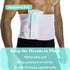 Hernia Belts for Men, Abdominal Support Surgical Belly Binder Stomach Wrap Band After Surgery