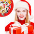 Timgle 48 Pcs Christmas Facial Masks - Holiday Skincare Spa Face Sheet Masks - Gifts for Adults Women Party Night