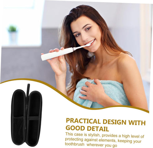 Portable Electric Toothbrush Travel Case - Foldable Design