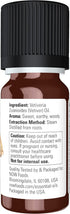 NOW Essential Oils Vetiver Oil, 100% Pure Woodsy Aromatherapy Scent, 10-mL, Child Resistant Cap