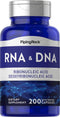 Piping Rock RNA DNA Supplement, 200 Capsules, Ribonucleic Acid & Deoxyribonucleic Acid Complex