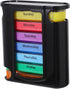 Ipetboom Day Pill Organizer with Compartments Per Day Compact Medicine Storage Case for