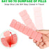 MAYFIVE 2Pack Organizer,7 Pill Day Pill Cases Travel Daily Box for Fish Oil, Calcium Tablets, Supplements and Other