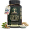 Peaceful Mind Centers Stress Relief Formula - Natural Ashwagandha Capsules GMO Free - unflavoured Quality