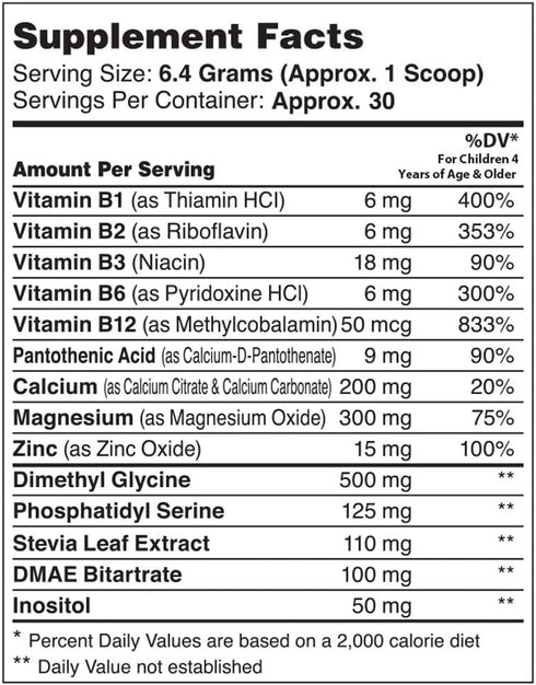 Zahler KidsActive Concentration Formula Powder, All Natural Children’s Supplement, 30 Servings, Fruit Punch