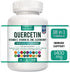 Quercetin with Bromelain - 18 in 1 Supplements with Zinc, Elderberry, Vitamin C & D, 1400 mg