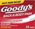 Goody's 24 ct Back and Body Pain Relief Powder (Pack of 1)