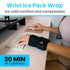 Arctic Flex Wrist Ice Pack Wrap - Extra Strength Hot & Cold Therapy - Reusable Hand & Thumb Freeze Sleeve - FSA/HSA Approved for Arthritis, Carpal Tunnel, Surgery, & Pain Relief (Fits Left & Right)