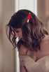 Valentine’s Day Hair Clips, Sparkly Rhinestone Enamel Cupid Heart Hairpins for Women Girls, 4 Pack