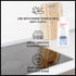 HOPE'S Cooktop Cleaning Cream, Fast Acting No-Rinse Cleaner for Glass Top Stoves, 8 Fl Oz, Pack of 2