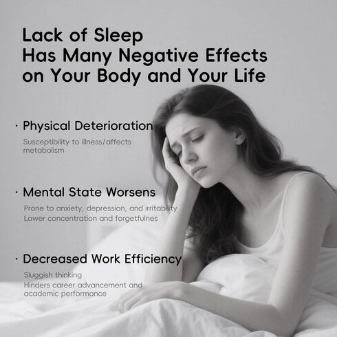 Under-Pillow Bone Conduction Sleep Speaker, Under-Pillow White Noise Sound Machine with Sleep Timer, TF Card Compatible