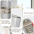 WOKNOW Toothbrush Travel Case and Soap Travel Case, Leakproof Soap Container with Cover, Portable Toothbrush Holder