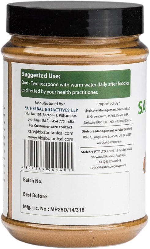 bixa BOTANICAL Sarsaparilla Root Powder | HEMIDESMUS INDICUS | Anantmool | 200 Grams | Ayurvedic Herbal Supplement