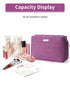Narwey Large Makeup Bag - Travel Cosmetic Organizer Toiletry Bag for Women, Large, Purple