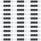 Misaso 30 Pcs Forehead Thermometer Strips Adhesive Thermometer Strips Reusable Thermometer Discoloration Sticker