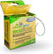 Ecofloss Charcoal Mint Dental Floss, 6x25m - Unwaxed Bamboo Floss, Organic, Biodegradable Floss Refill