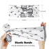 Tobeffect Bandana Headbands for Women with Bow Paisley Cute Summer Hair Accessories Wide Knotted Headband Bow Hair Bands Rabbit Ears Womens Turban Headbands Headwraps for Girls