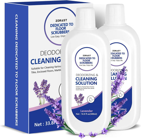ZORAST Floor Cleaning Solution Compatible with Tineco Floor One & iFloor Series, 2-Pack