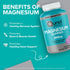 Qunol Magnesium Gummies 200mg, High Absorption Magnesium Supplement, Supports Nerve, Bone, Muscle Health, 120 Count