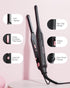 Wavytalk Mini Flat Iron, 3/10" Pencil Straightener for Short Hair, Pixie Cut, Bangs, with Anti-Pinch Design