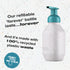 Foaming Dish Soap Starter Kit Set, 3 Refill Dish Powders, Wild Basil Scent, Eco-Friendly 3 Pack