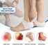 Plantar Fasciitis Gel Heel Protectors - 3 Pairs Heel Cups for Women & Men, Pain Relief Cushions for Achilles Tendonitis