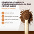 Sacred 7 Organic Mushroom Supplement, 100% Fruiting Body Extract Powder with Lions Mane, Reishi, Chaga & More