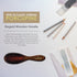 Spornette Boar Bristle Hair Brush for Women, Porcupine Brush for Detangling, Straightening & Smoothing