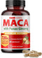 VITAL HERBAL Maca Root Complex with Ashwagandha, Tongkat Ali, Tribulus, Horny Goat Weed &