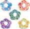 25pcs Adhesive Patches for Dexcom G7 - Waterproof Over Patch with Hole Sensor Covers, Flower Adhesive Tape