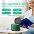 Ultrasonic Cleaner Portable, 46KHZ Professional Denture Cleaner for Electric Toothbrush Head, Jewelry, 220ml, Green
