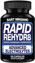 Rapid Rehydr8 Electrolyte Supplements, 100 Capsules, Aid in The Prevention of Cramping and Supports Muscle Endurance