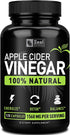 Zeal Naturals Natural Raw Apple Cider Vinegar Capsules, 1560mg, 120 Capsules, with Cayenne Pepper for Digestive Support
