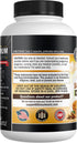 Turmeric Supplement with Saffron, Cinnamon & Cardamom - 60 Capsules, Natural Tumeric Curcumin Joint Support Supplement